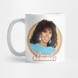 Donna Summer -- Retro Style Fan Art Design Mug